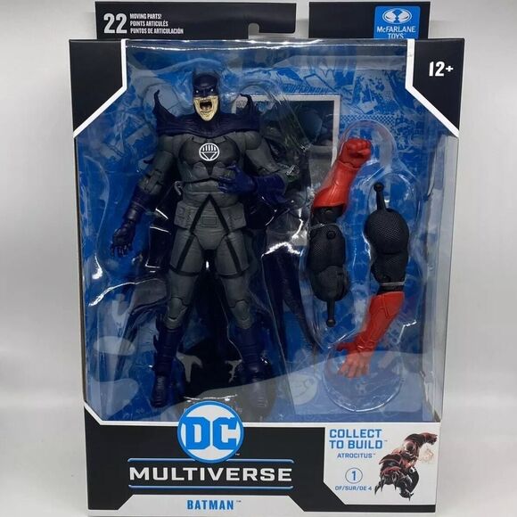 McFarlane Toys DC Multiverse Blackest Night Batman  7" Action Figure - Picture 1 of 5